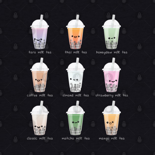 Boba Tea, Bubble Tea Menu by YourGoods